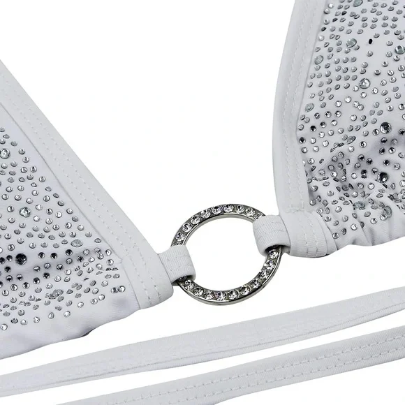 Nwot Rhinestone Bikini - Picture 4 of 8